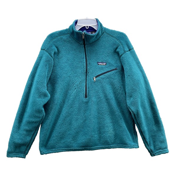 VTG Patagonia R2 Regulator Fleece Sweater Women Medium Boxy Polartec Camping USA